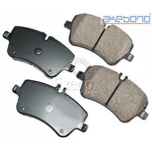 Akebono Euro Brake Pad Set EUR872