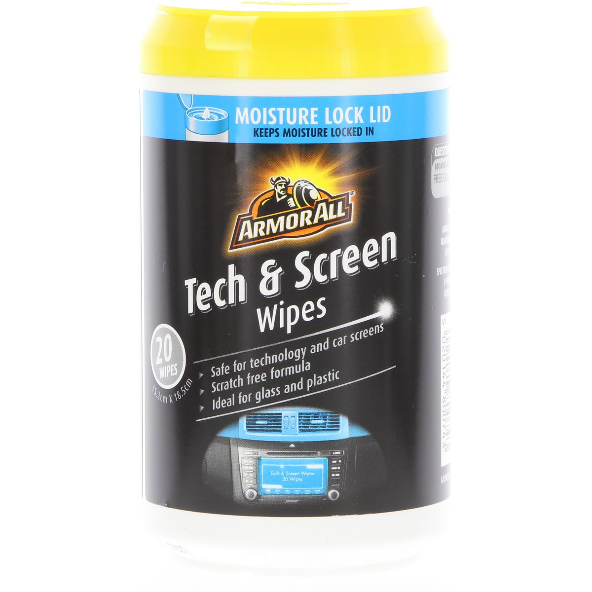 Armor All Tech & Screen Wipes 20pk
