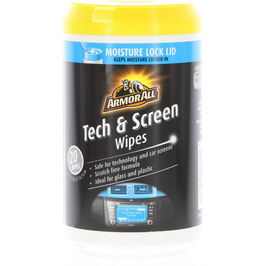 Armor All Tech & Screen Wipes 20pk