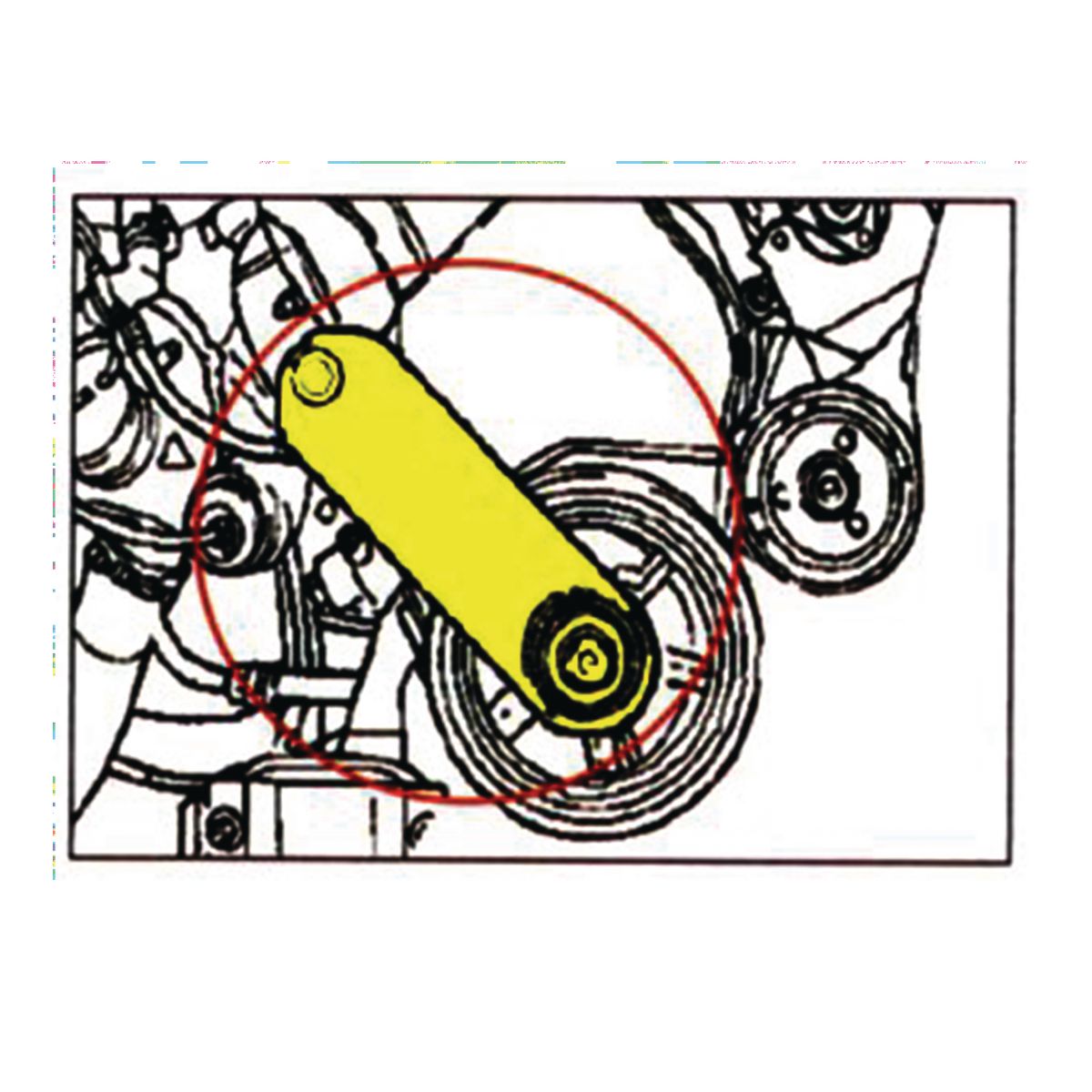 Endeavour Tools Vibrator Damper Locking Tool ET1324A