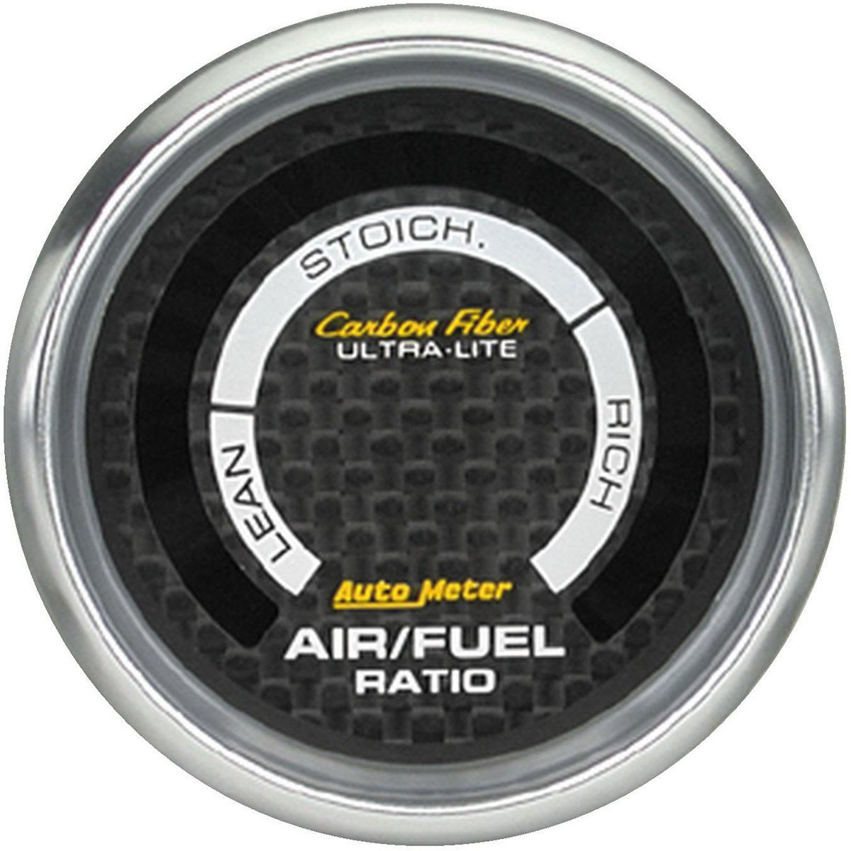 Autometer Carbon Fiber 2-1/16in Air/Fuel Ratio Gauge Narrowband AU4775