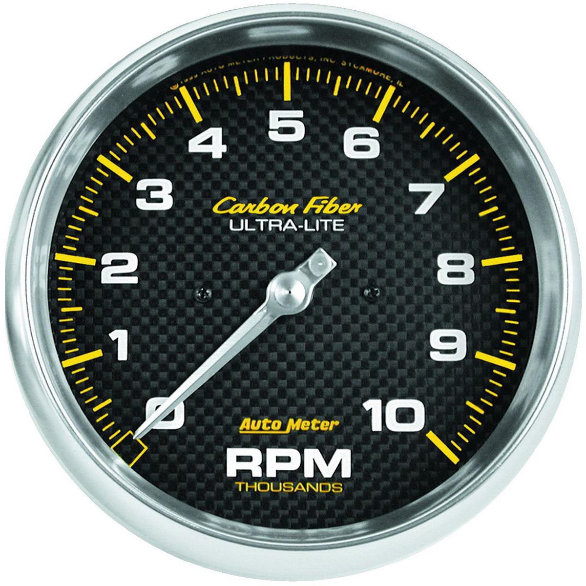 Autometer Carbon Fiber 5in Tachometer 10000rpm AU4898