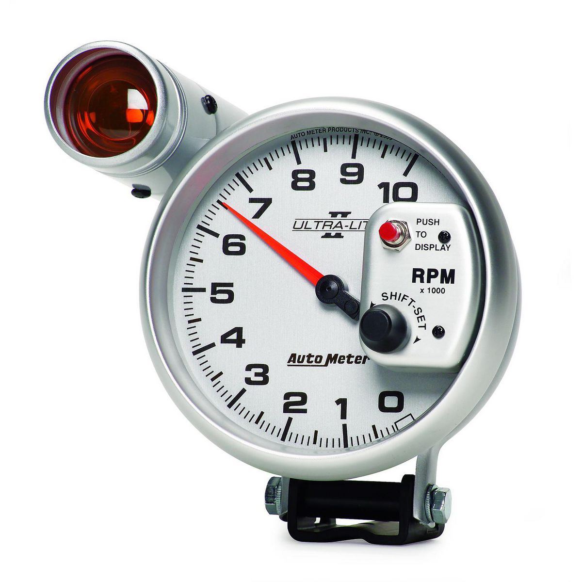 Autometer Ultra-Lite II 5in Tacho Gauge 10,000 rpm Shift-Light AU4999