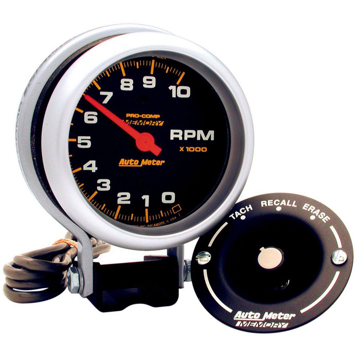 Autometer ES Series 3-3/4in Tachometer 10000rpm AU6601