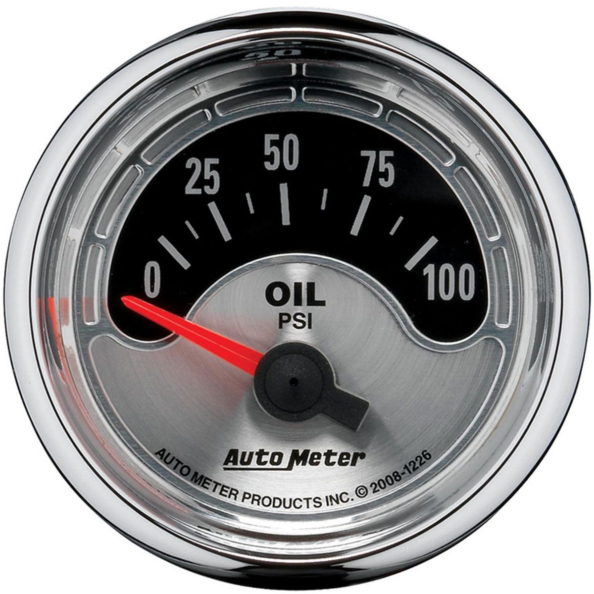 Autometer Muscle 2-1/16in Oil Pressure Gauge 0-100PSI Short Sweep Electric AU1226