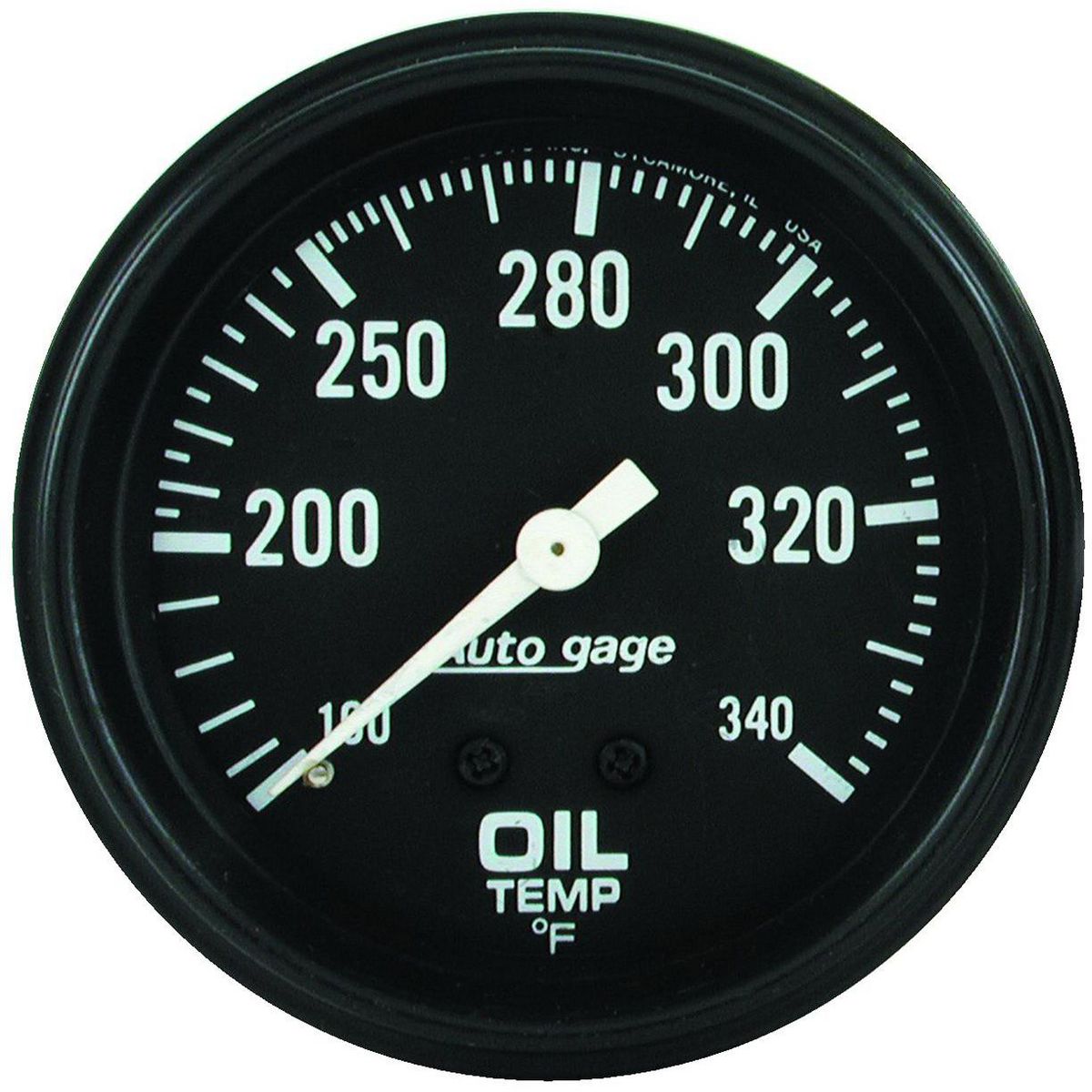 Autometer Auto Gauge 2-5/8in Oil Temp Gauge 100-340F AU2314