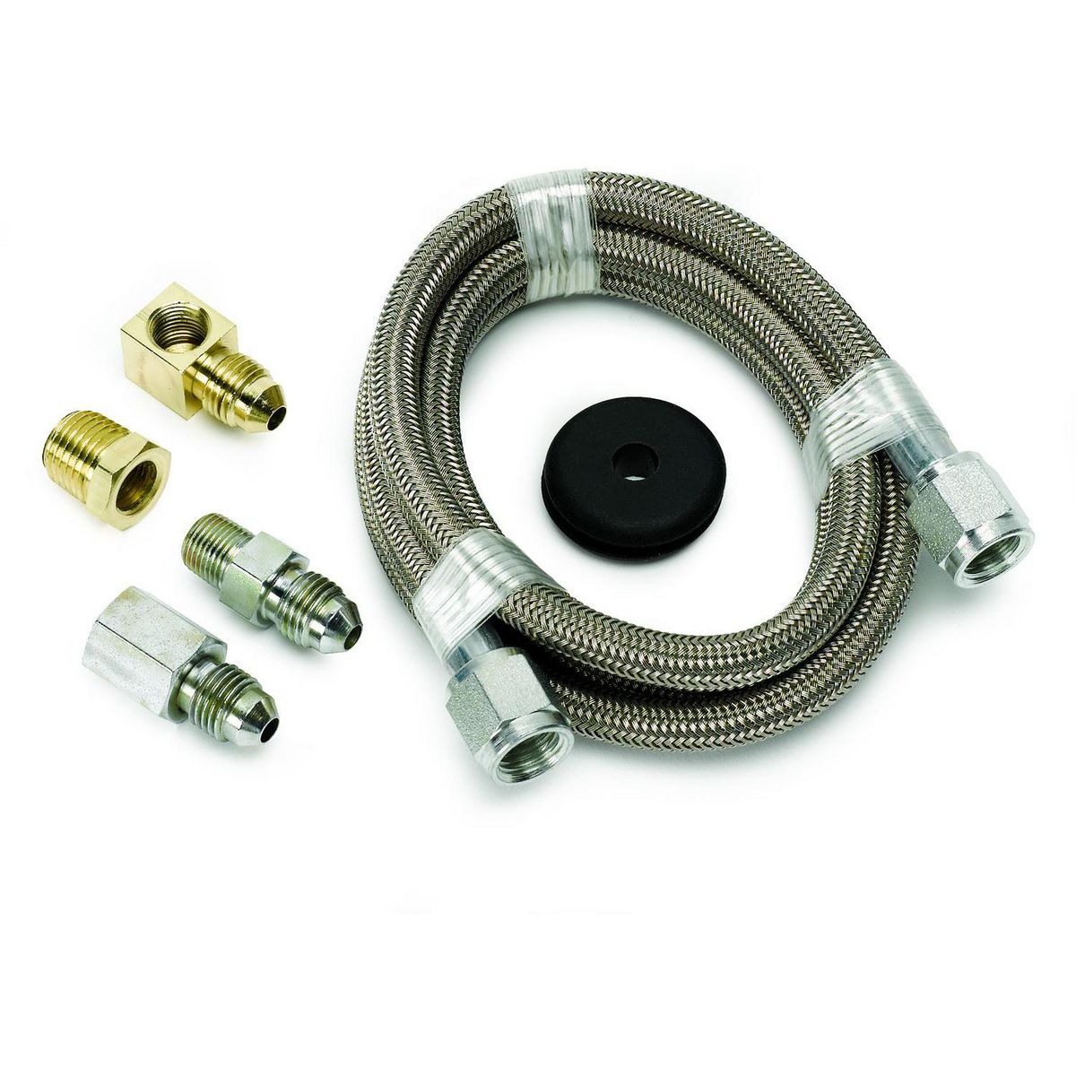 Autometer -4an Braided Hose With Fittings 4FT AU3229