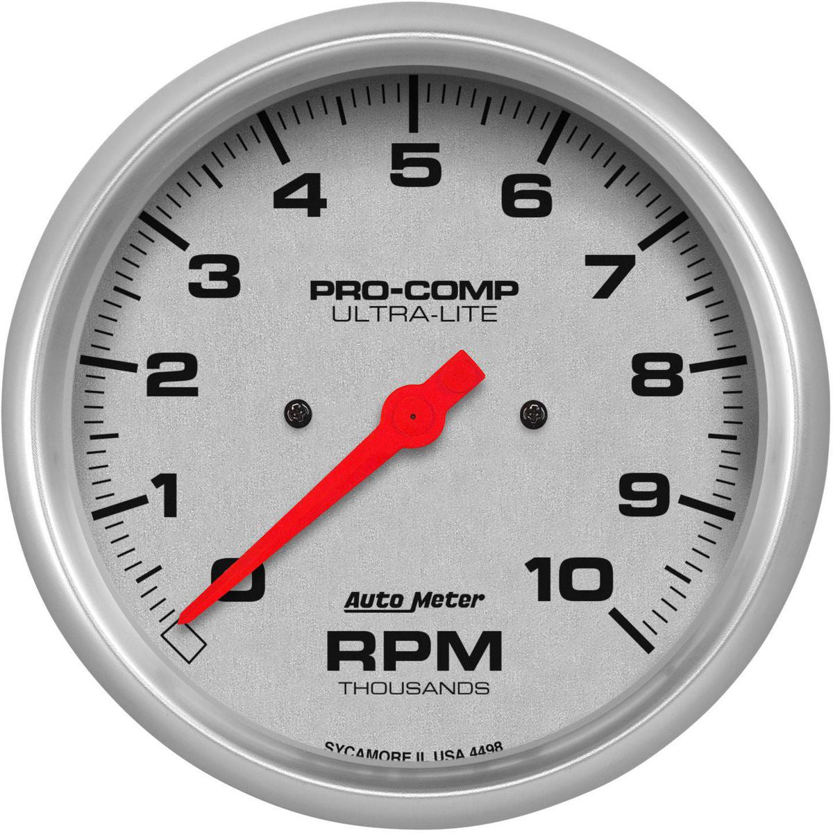 Autometer Ultra-Lite 5in Tacho Gauge 10,000rpm In Dash AU4498