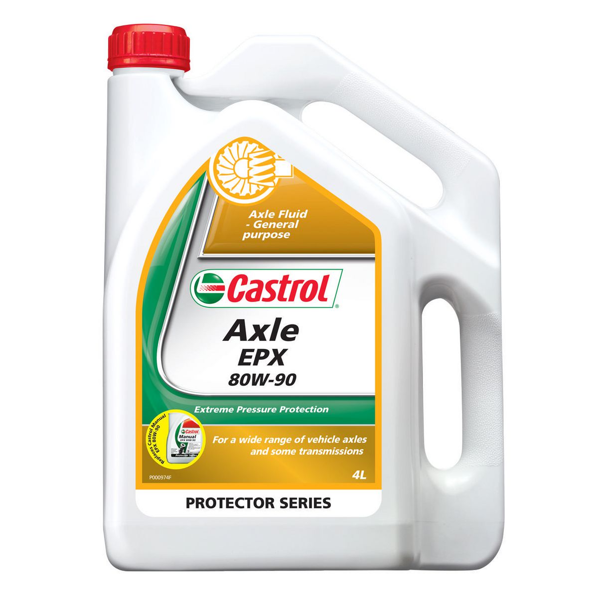 Castrol Axle D80W-90 EPX Differential Oil 4L 3375405