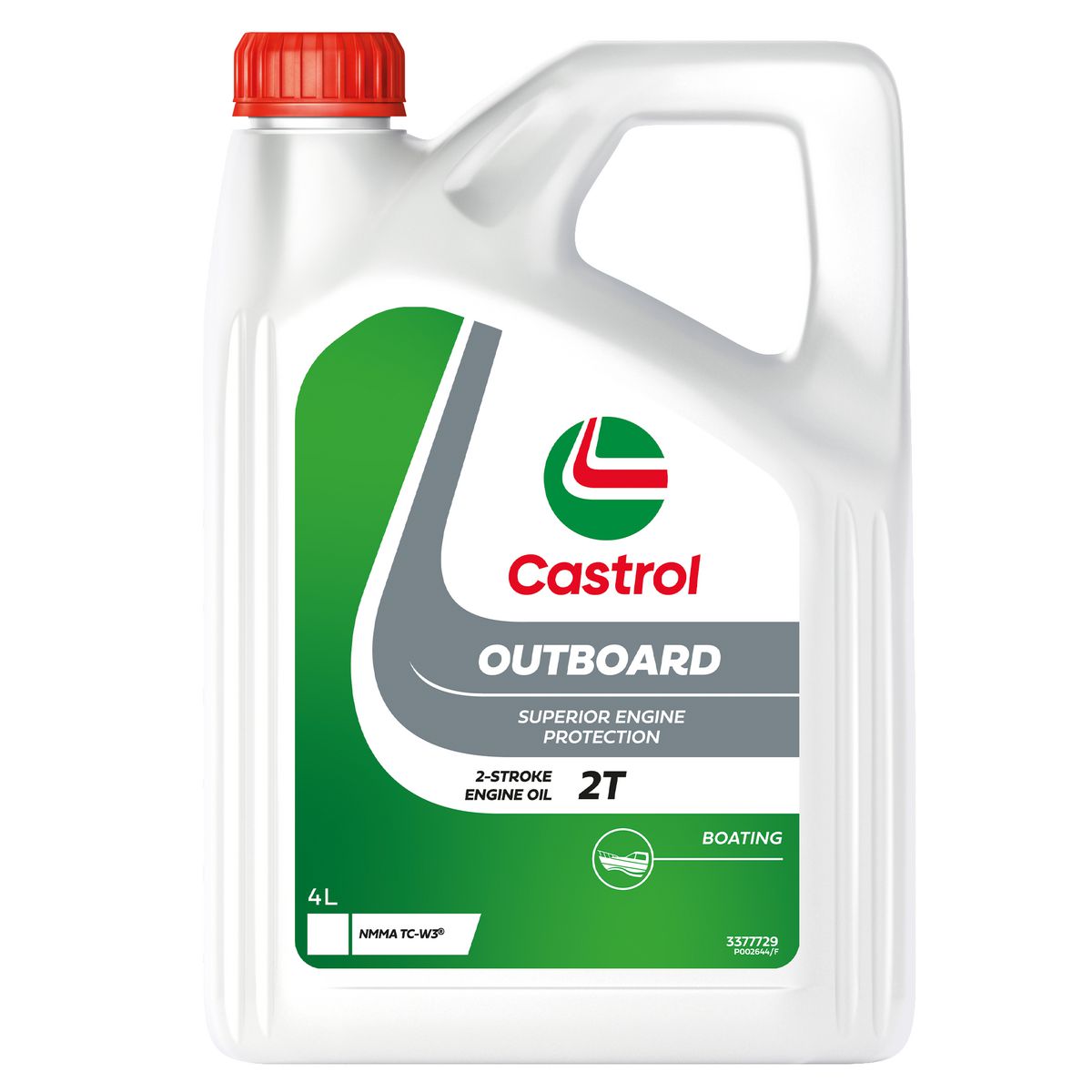 Castrol Outboard 2T Motor Oil 4L 3377729