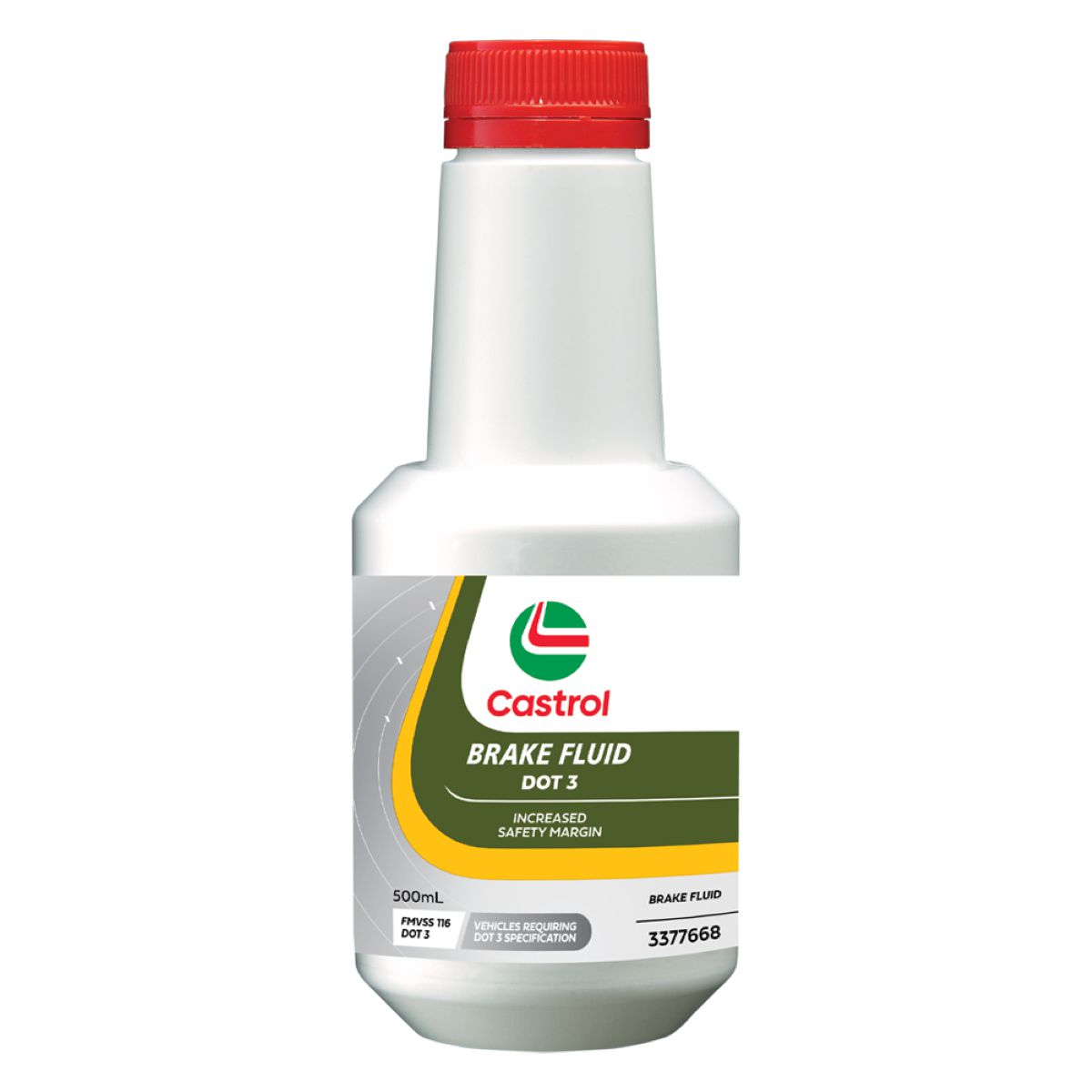 Castrol DOT 3 Brake Fluid 500ml 3377668