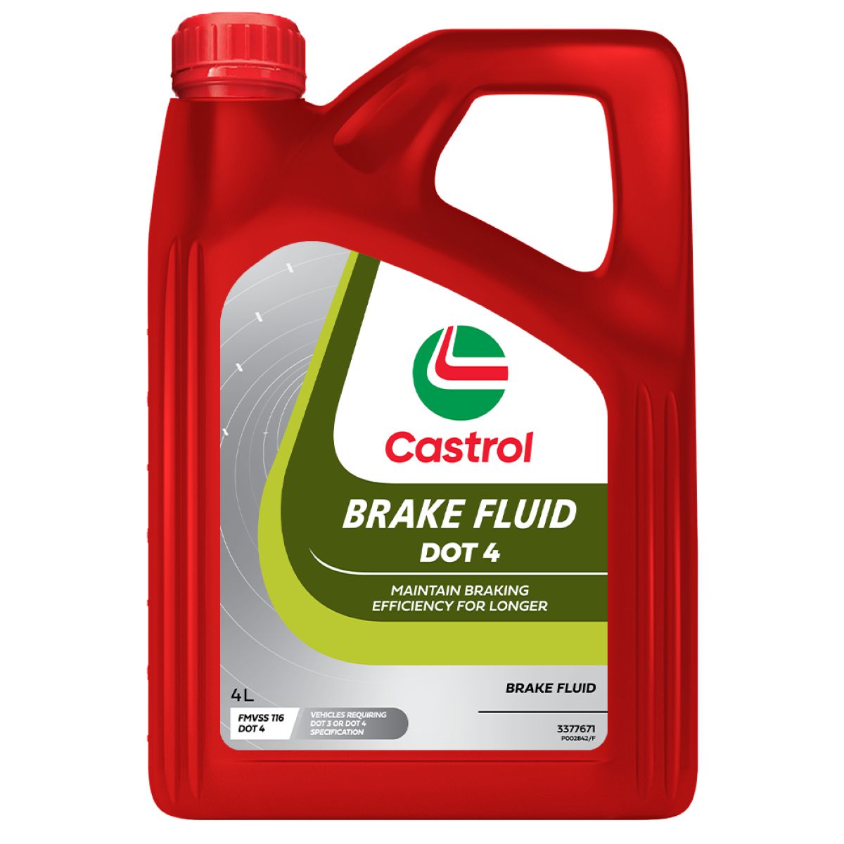 Castrol DOT 4 Brake Fluid 4L 3377671
