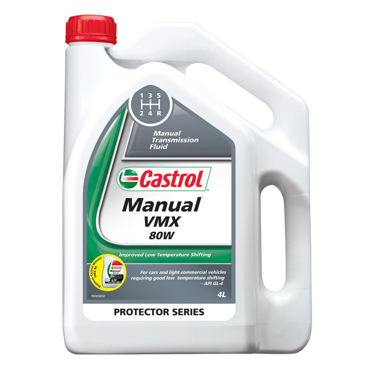 Castrol VMX Manual Transmission Fluid 80W 4L 3377724