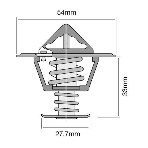 Tridon Thermostat (High Flow) TT373-180
