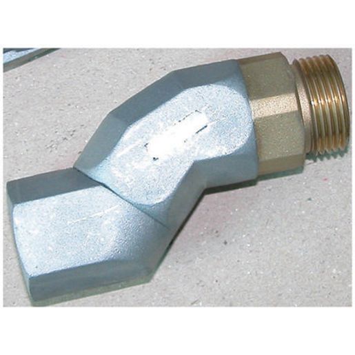 Alemlube Swivel Fuel Dual Plane Nozzle 1Inch Bsp(M) X 1Inch Bsp(F) 512525