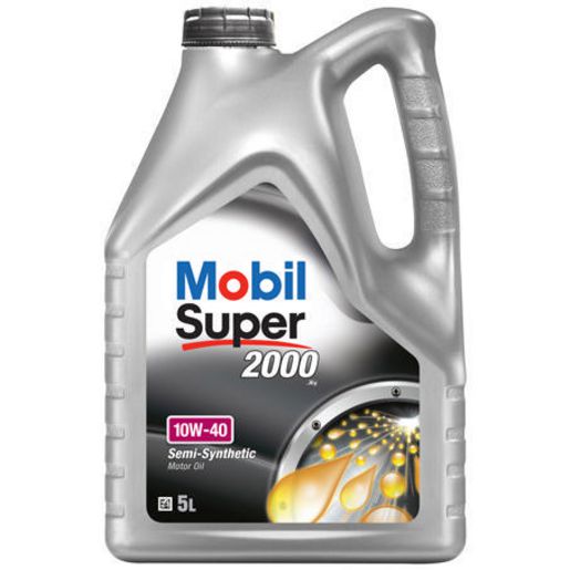 Mobil Super 2000 X2 Engine Oil 10W-40 5Ltr 135544