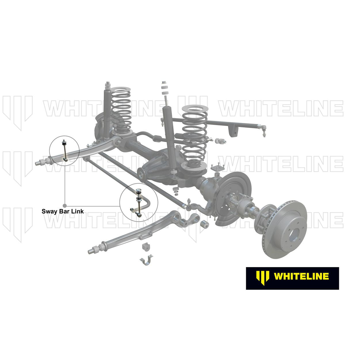 Whiteline W23438 Sway Bar - Link Assembly fits Nissan Patrol 1997-2010
