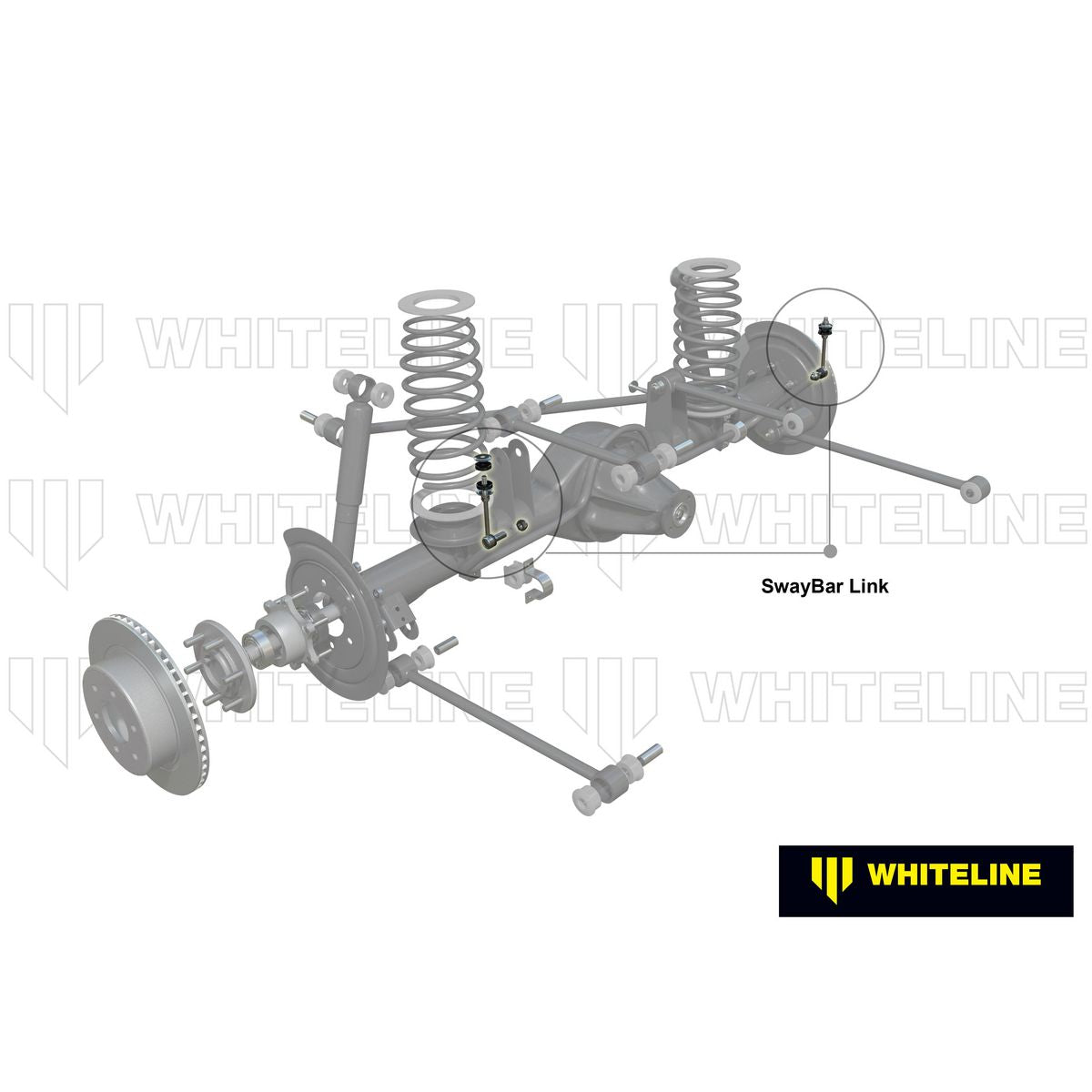 Whiteline W23445 Sway Bar - Link Assembly fits Nissan Patrol GU 1997-2010