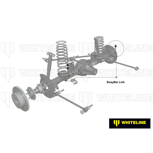 Whiteline Sway Bar Link Kit (Raised) KLC230