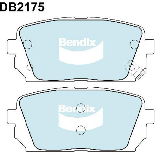Bendix General CT Brake Pad Set Rear DB2175 GCT