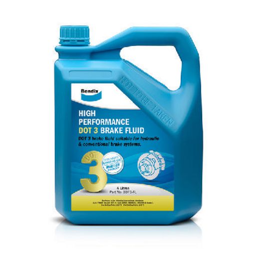 Bendix High Performance Brake Fluid DOT 3 4L BBF3-4L