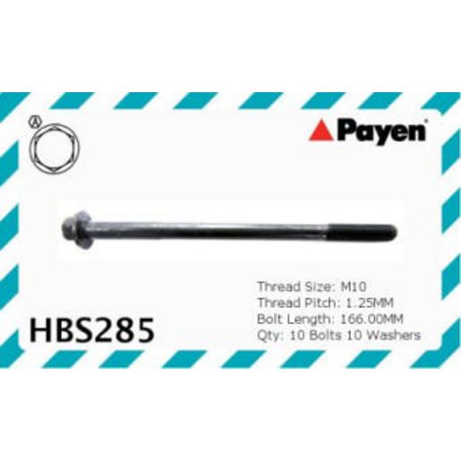 Payen Bolt Set-Cylinder Head HBS285