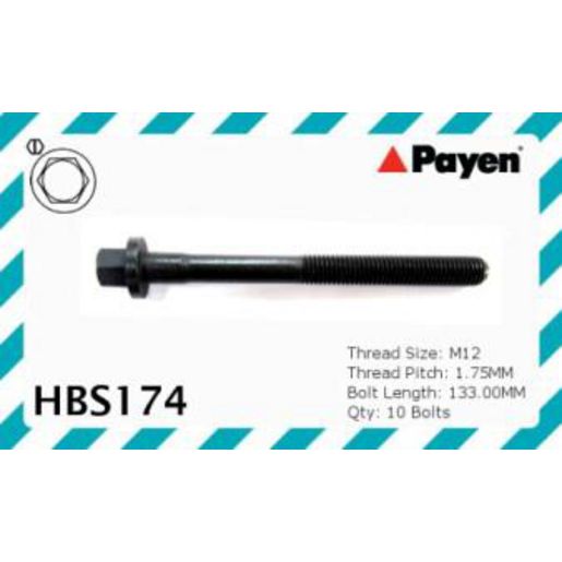 Payen Acl Head Bolt Set HBS174