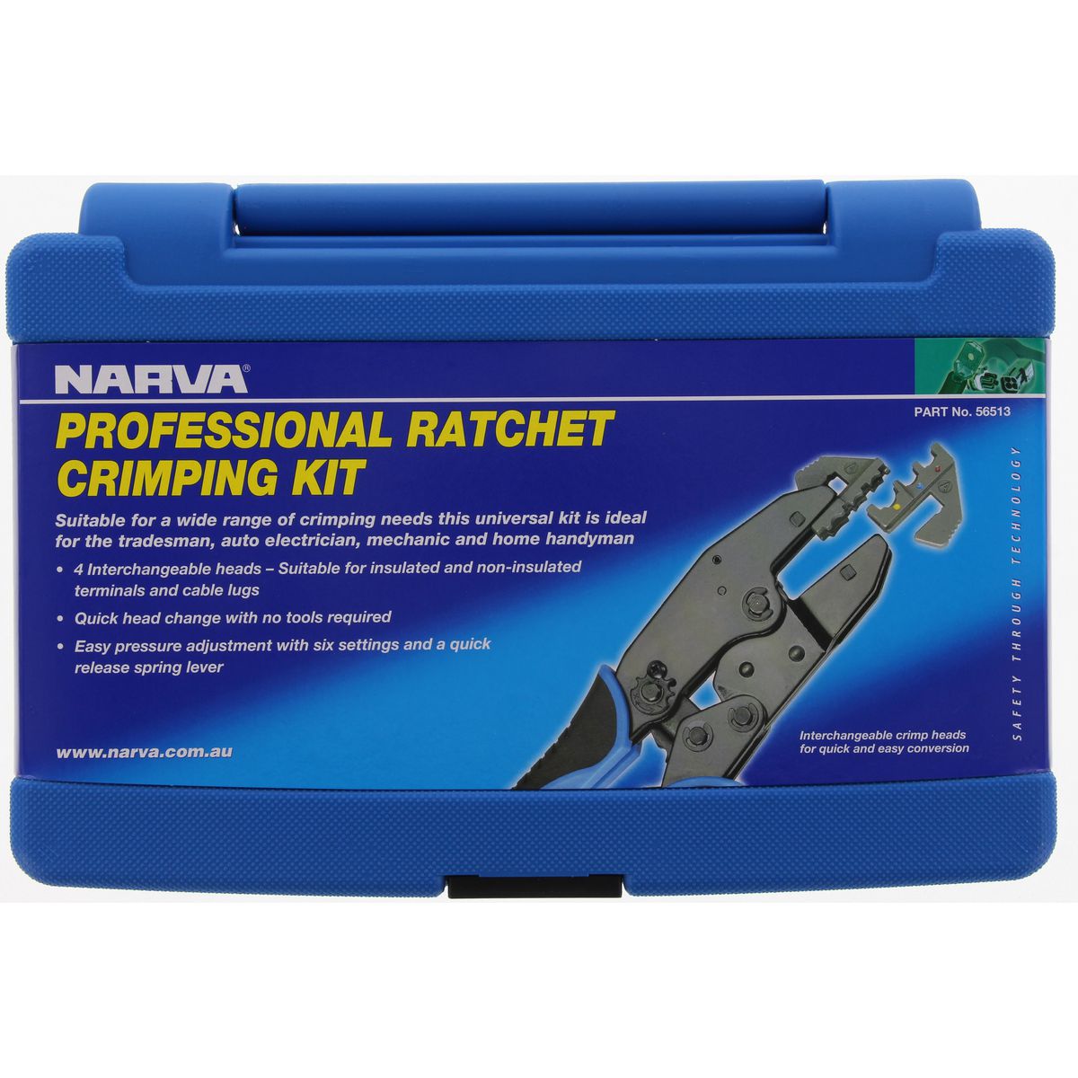 Narva Ratchet Crimping Kit