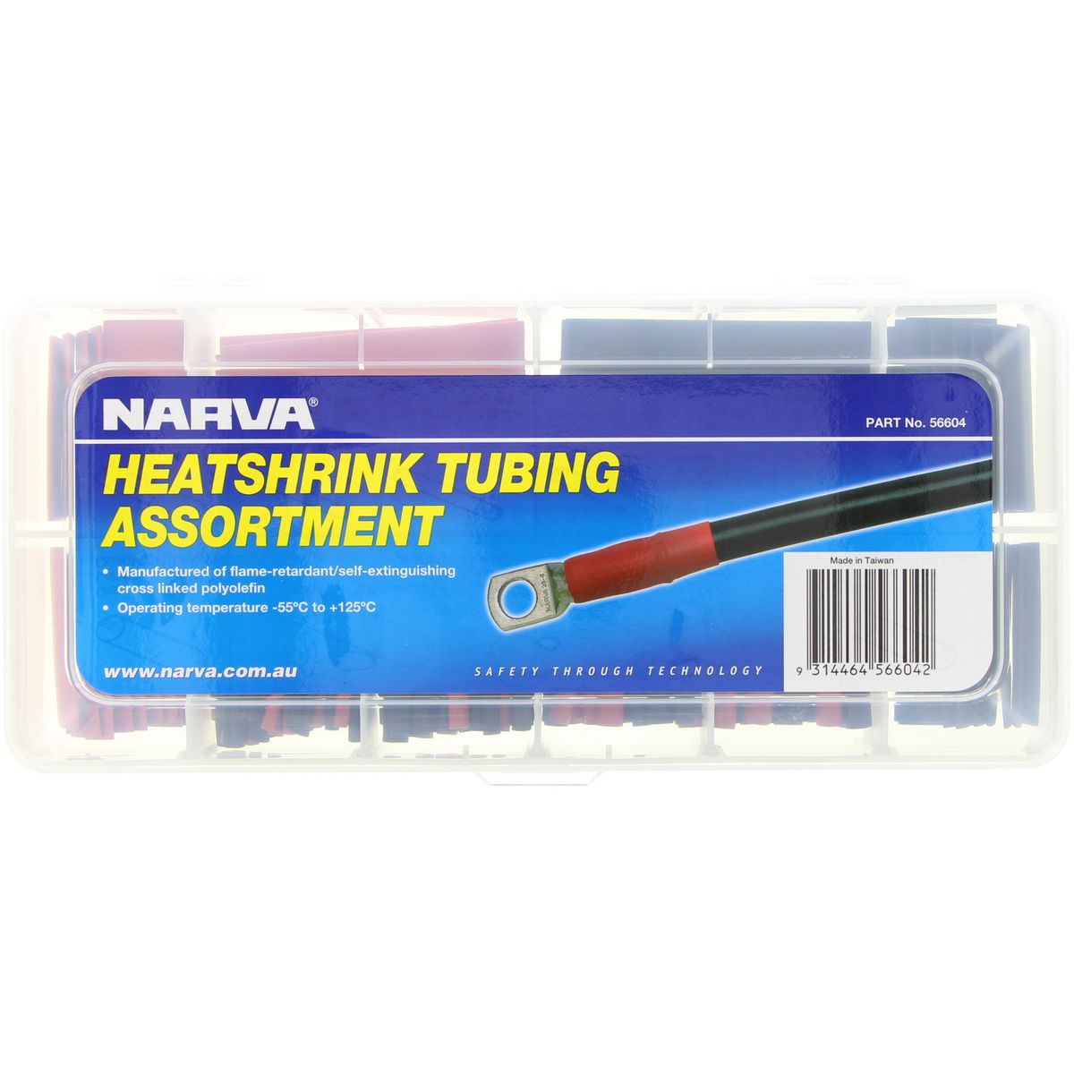 Narva Heatshrink Assortment (216Pk) 56604