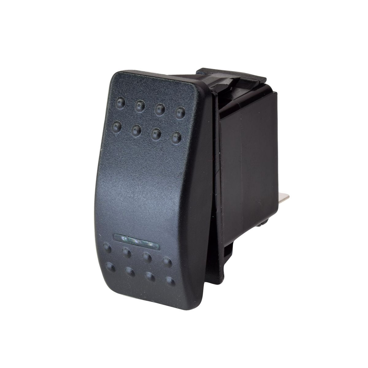 Narva Sealed Rocker Switch Off/ Mom On Green Led 20A At 12V 63118BL