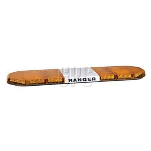 Narva Legion Light Bar with In-built Alley Lights Amber/Opal Centre 1.2m 12V 85026A-AL