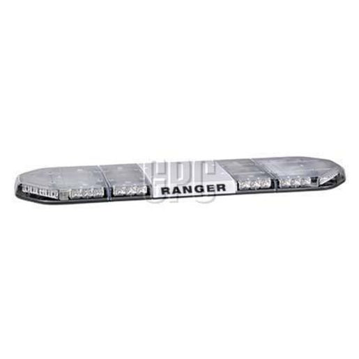 Narva Legion Light Bar Led 12V 49Inch Amber/Clear Lens Alley & Take Down Light 85026AC-TD