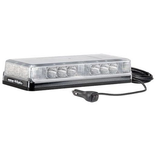 Narva LED Light Box Amber Flange Base w/ Clear Lens 12V 85062A