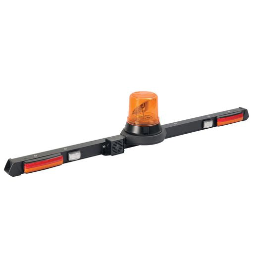 Narva Mine Bar Amber Hi Optic Led Beacon Stir Broadband Alarm 1.2M 85076B