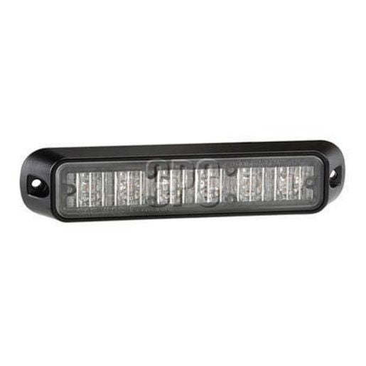 Narva Low Profile High Powered LED Warning Light White 6 x 1W 12/24V 85206W