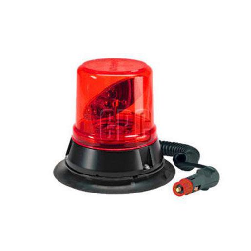Narva Led Strobe Red 12 Or 24V Vacuum Magnetic Mount 85274R