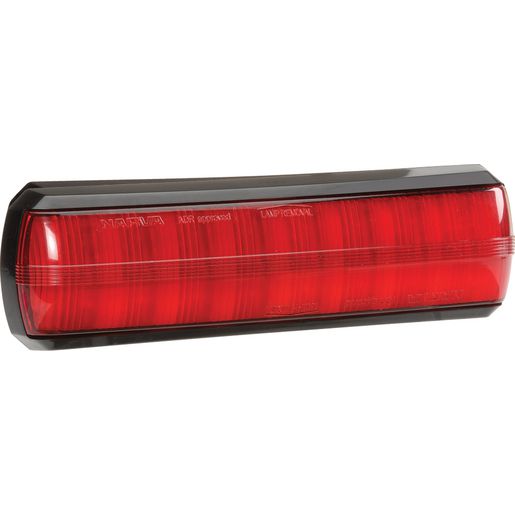 Narva Model 38 LED Slimline Rear Stop/Tail Lamp Red 170mm x 48mm 10-30V 93816BL