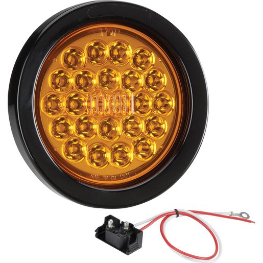 Narva Model 40 Led Rear Indicator Light Round 12V/24V 94040BL