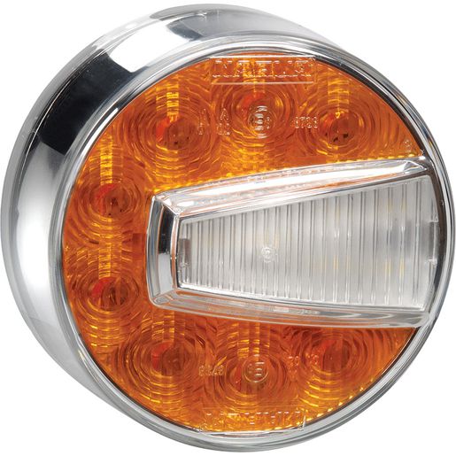 Narva LED Indicator/Park R/H Lamp 12V Amber/White 95004