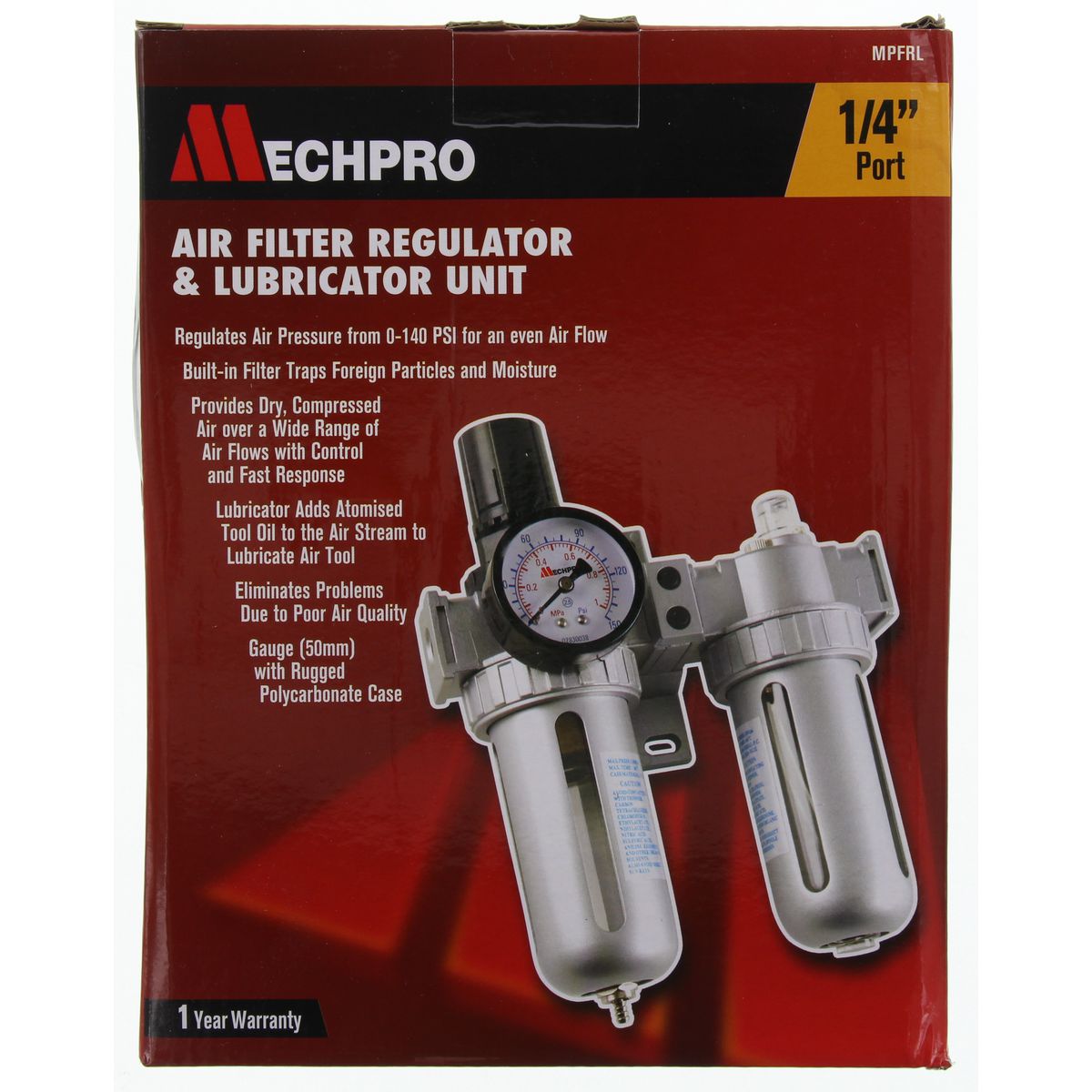 Mechpro Filter Regulator & Lubricator MPFRL
