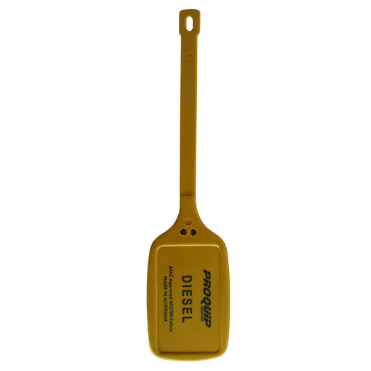 Proquip Fuel Jerry Can Identity Tag Diesel Yellow 1041