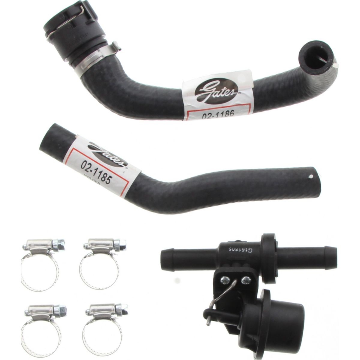 Gates Heater Tap Hose & Clamp Pack HV2005VZ&WL