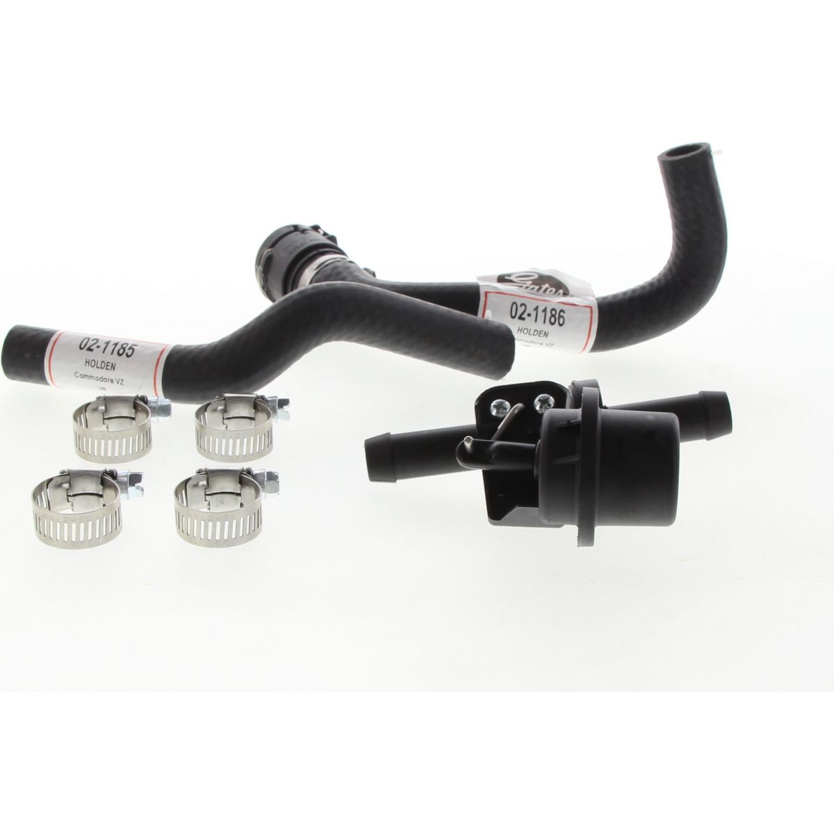 Gates Heater Tap Hose & Clamp Pack HV2005VZ&WL