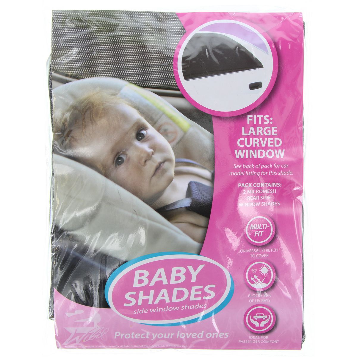 Who-Rae Curved Side Sunshade L AA-SOX-LGE-RND