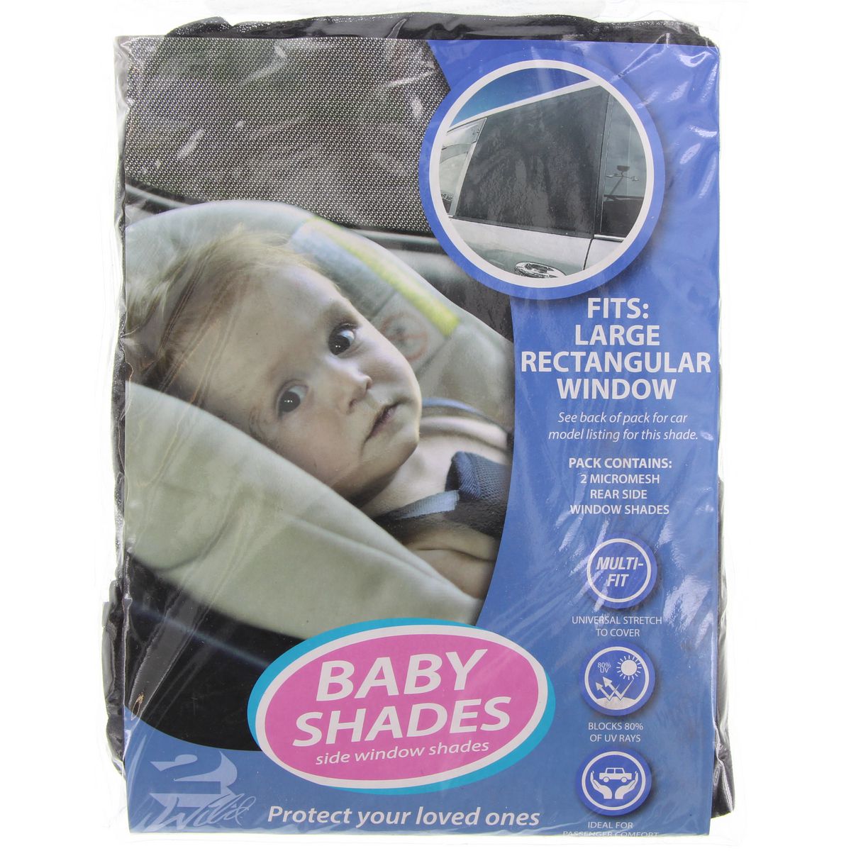 Who-Rae Rectangle Side Sunshade L AA-SOX-LGE-RECT
