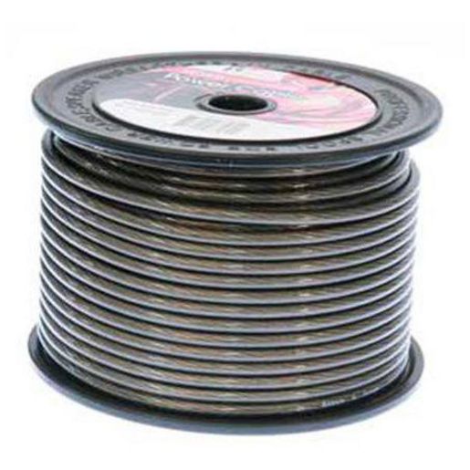 Aerpro Bassix Cable 8GA 50 Meters - Smoke Grey