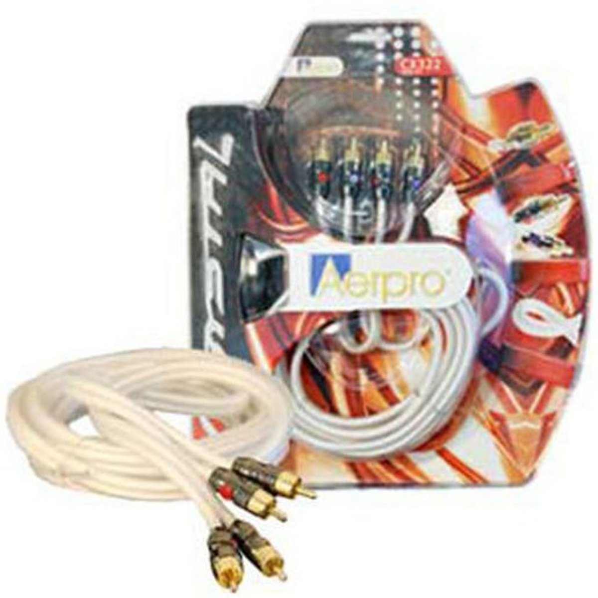 Aerpro Crystal 3.0M RCA Lead 2M-2M