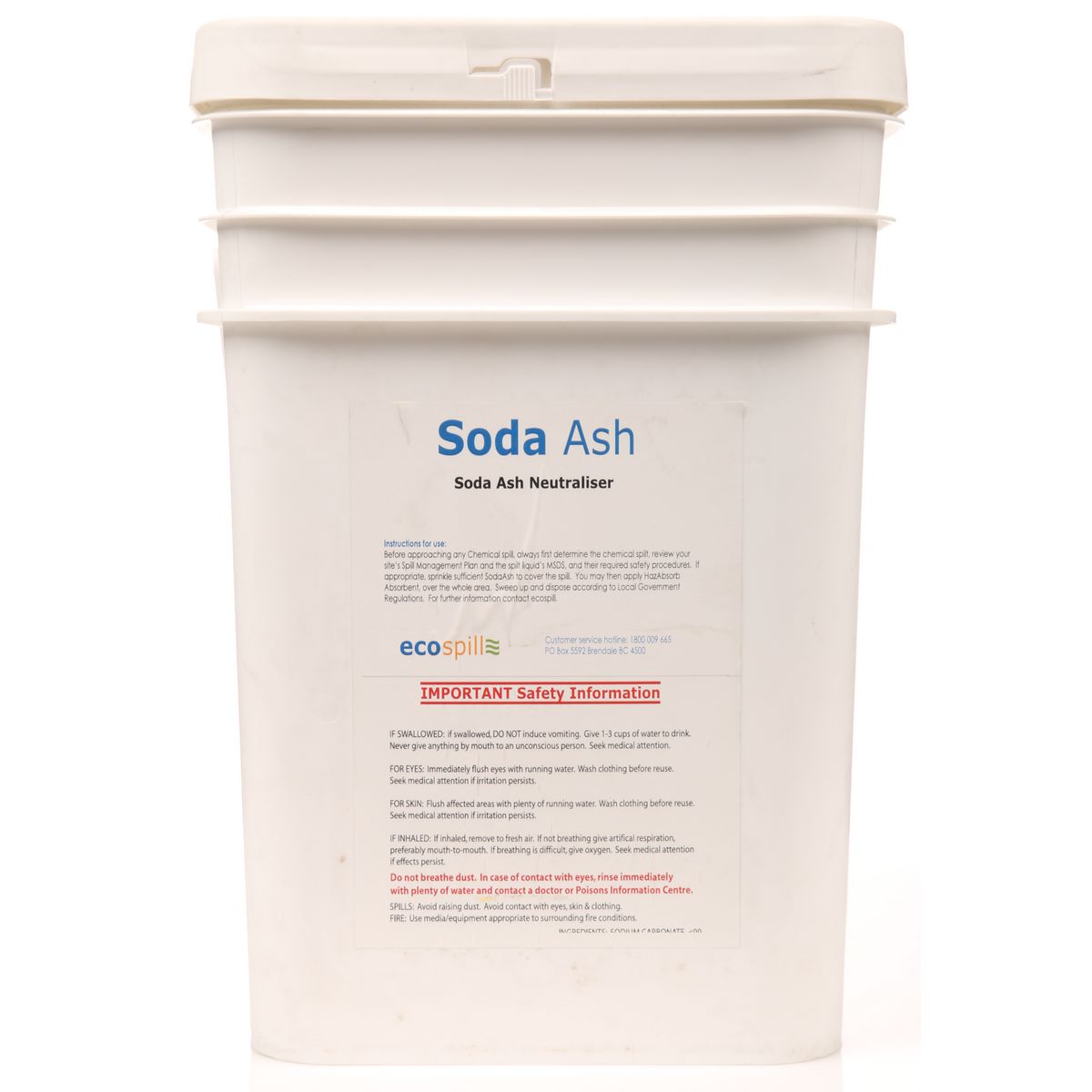 Ecospill Soda Ash SOD 12.5