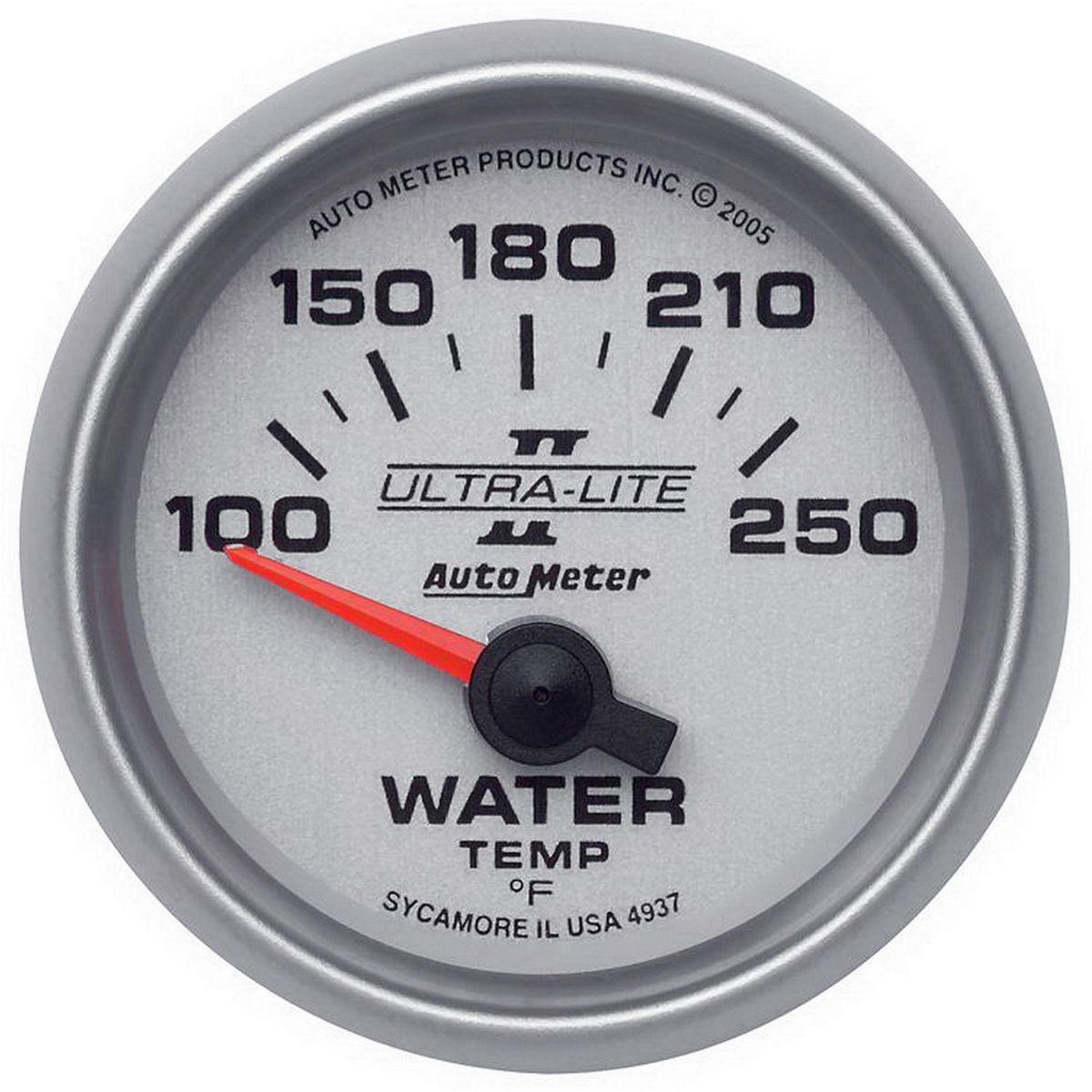 Autometer Ultra-Lite II 2-1/16in Water Temp Gauge 100-250F AU4937