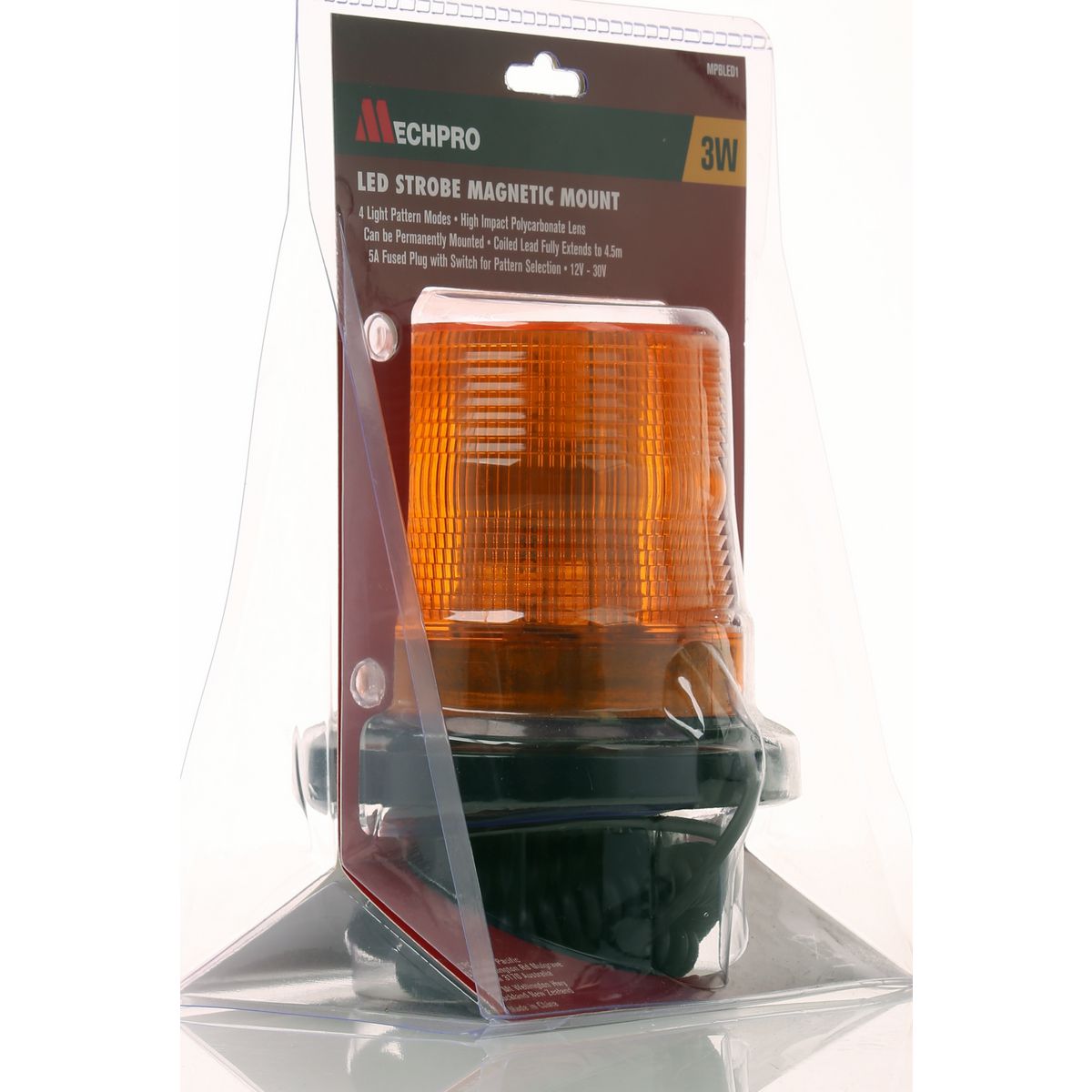 Mechpro Beacon LED Amber 3Wx10 DC10-30V MPBLED1